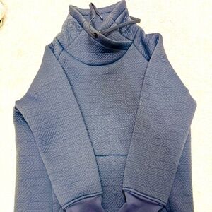ATHLETA Elevation Quilted Funnel Neck Sweatshirt XXS